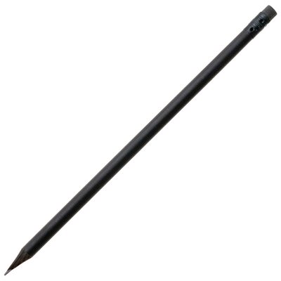 Олівець дерев'яний простий з гумкою 29085003 фото