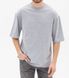 Футболка OVERSIZE U0104-Grey Heather-S-M фото