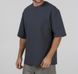 Футболка OVERSIZE U0104M-Dark Grey-S-M фото