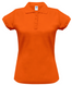 Поло женская POLO REGULAR LADY POPL200_OR-1 фото