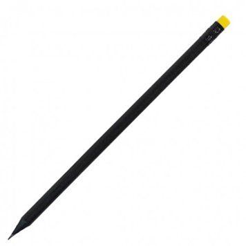 Олівець з кольоровим ластиком BLACK STRIPE 110102R93 фото