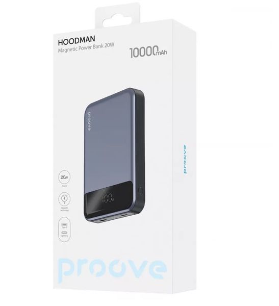 Портативна батарея Proove Hoodman Magnetic 54073-1 фото