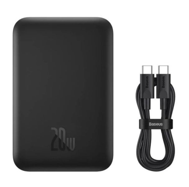 Power Bank Baseus Magnetic Mini Air Wireless Fast Charge 20W P10059002113-00 фото