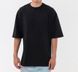 Футболка OVERSIZE U0104-Black-S-M фото